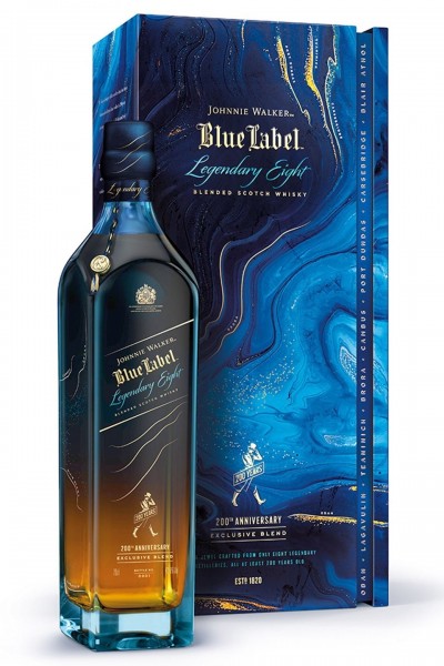 Johnnie Walker - Blue Label Legendary Eight Limited Edition Blended ...