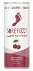 0 Barefoot Hard Seltzer - Cherry & Cranberry (4 pack cans)