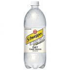 0 Schweppes - Diet Tonic Water 1 Liter Bottle