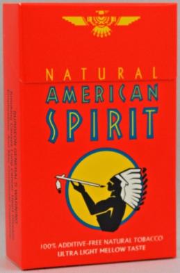 American Spirit - Orange Box (UL)