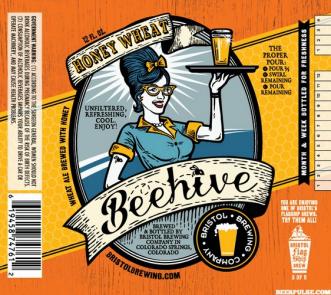 Bristol Brewing - Beehive Honey Wheat (6 pack cans) (6 pack cans)