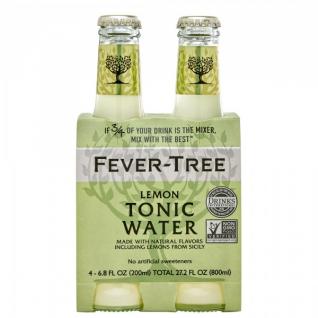 Fever Tree - Lemon Tonic Water (4 pack bottles) (4 pack bottles)