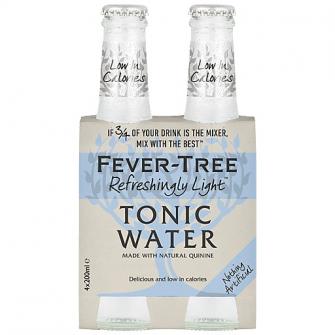 Fever Tree Refreshingly Light - Tonic Water 4 Pack