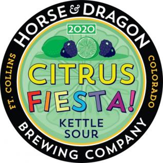 Horse & Dragon - Citrus Fiesta Kettle Sour (4 pack cans) (4 pack cans)