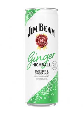 Jim Beam - Ginger Highball (4 pack cans) (4 pack cans)