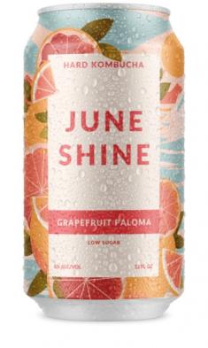 June Shine Hard Kombucha - Grapefruit Paloma (6 pack cans) (6 pack cans)