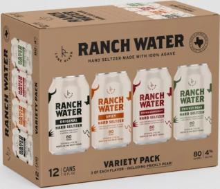 Lone River Ranch Water - Variety Pack (12 pack cans) (12 pack cans)