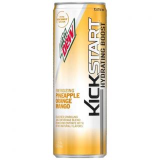 Mt. Dew - Kickstart Pineapple Orange Mango (16oz can) (16oz can)