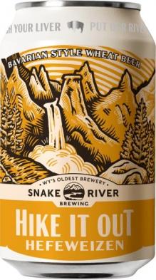 Snake River Brewing Co - Hike It Out Hefeweizen (6 pack cans) (6 pack cans)