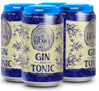 The Heart Distillery - Gin and Tonic (4 pack cans) (4 pack cans)