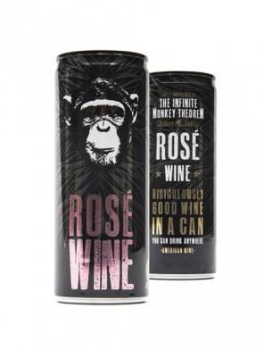 The Infinite Monkey Theorum - Rose Wine (4 pack cans) (4 pack cans)