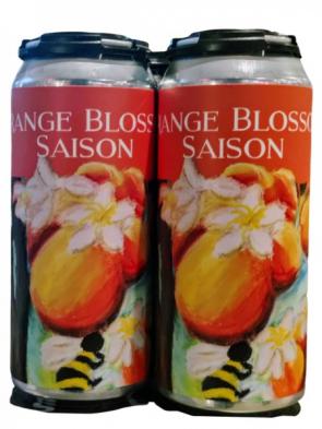 Crabtree Brewing Co - Orange Blossom Saison (4 pack cans) (4 pack cans)