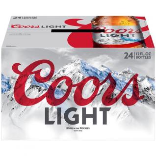 Coors Brewing Co - Coors Light (24 pack bottles) (24 pack bottles)