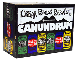 Oskar Blues Brewing Co - Canundrum Sampler (15 pack cans) (15 pack cans)
