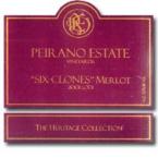 0 Peirano Estate - Merlot Lodi Six Clones (750ml)