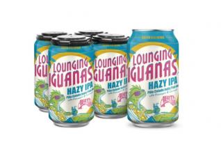 Abita - Lounging Iguanas Hazy IPA (4 pack cans) (4 pack cans)