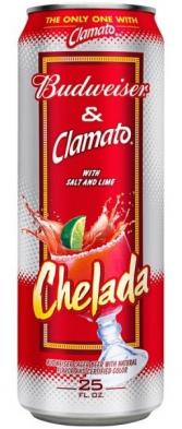 Anheuser-Busch - Budweiser & Clamato Chelada (25oz can) (25oz can)