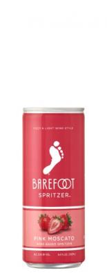 Barefoot Spritzer - Pink Moscato (4 pack cans) (4 pack cans)
