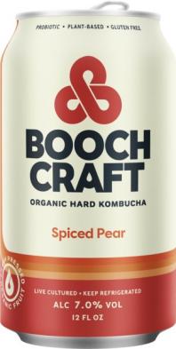 Boochcraft - Spiced Pear Hard Kombucha (6 pack cans) (6 pack cans)