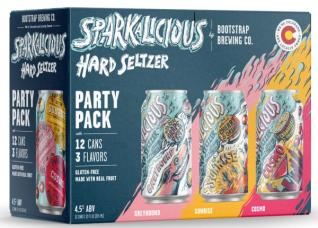 Bootstrap Brewing Company - Sparkalicious Hard Seltzer Party Pack (12 pack cans) (12 pack cans)