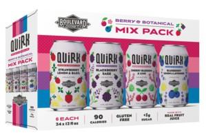Boulevard Brewing Co - Quirk Spiked & Sparkling Berry & Botanical Mix Pack (12 pack cans) (12 pack cans)