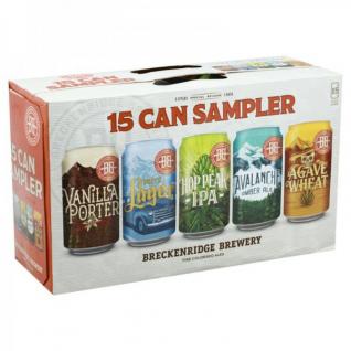 Breckenridge Brewery - Sampler Pack (15 pack cans) (15 pack cans)