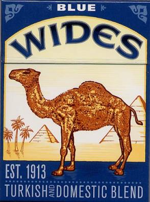 Camel - Blue Wides Box
