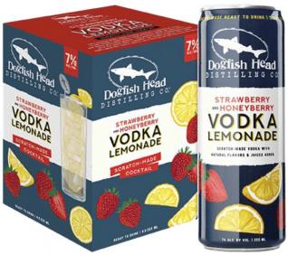 Dogfish Head Distilling - Strawberry & Honeyberry Vodka Lemonade (4 pack cans) (4 pack cans)