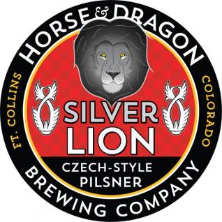 Horse & Dragon - Silver Lion Czech-Style Pilsner (6 pack cans) (6 pack cans)