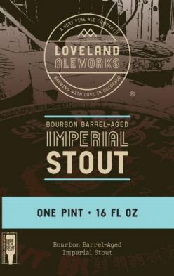 Loveland Aleworks - Bourbon Barrel Aged Imperial Stout (16oz can) (16oz can)