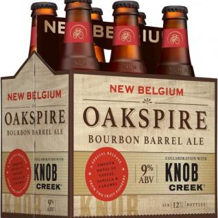 New Belgium - Oakspire Bourbon Barrel Ale (6 pack cans) (6 pack cans)