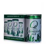 0 Q Drinks - Ginger Ale 4 Pack Cans