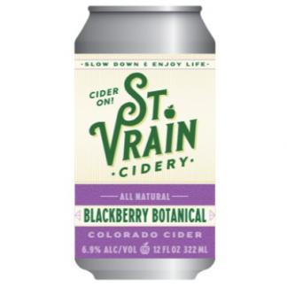 St. Vrain Cidery - Blackberry Botanical (4 pack cans) (4 pack cans)