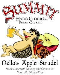 Summit Hard Cider & Perry Co - Della's Apple Strudel Hard Cider (4 pack cans) (4 pack cans)