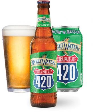 Sweet Water Brewing Co - 420 Extra Pale Ale (6 pack cans) (6 pack cans)