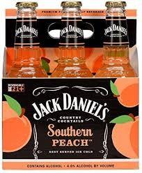Jack Daniel's Country Cocktails - Southern Peach (6 pack bottles) (6 pack bottles)