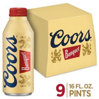 Coors Brewing Co - Banquet Lager (9 pack cans) (9 pack cans)